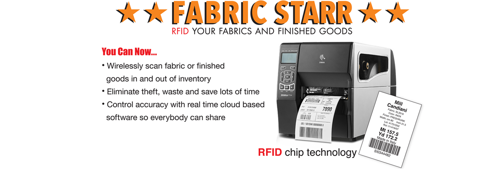 fabric star banner